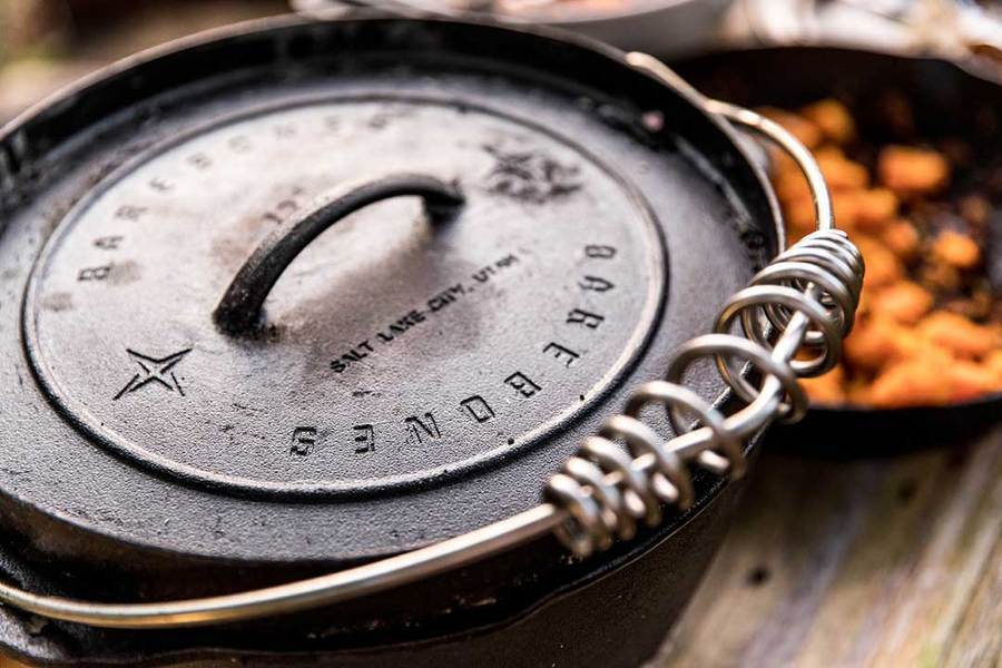 Barebones Cast Iron Dutch Oven - 12 Inch | Barebones