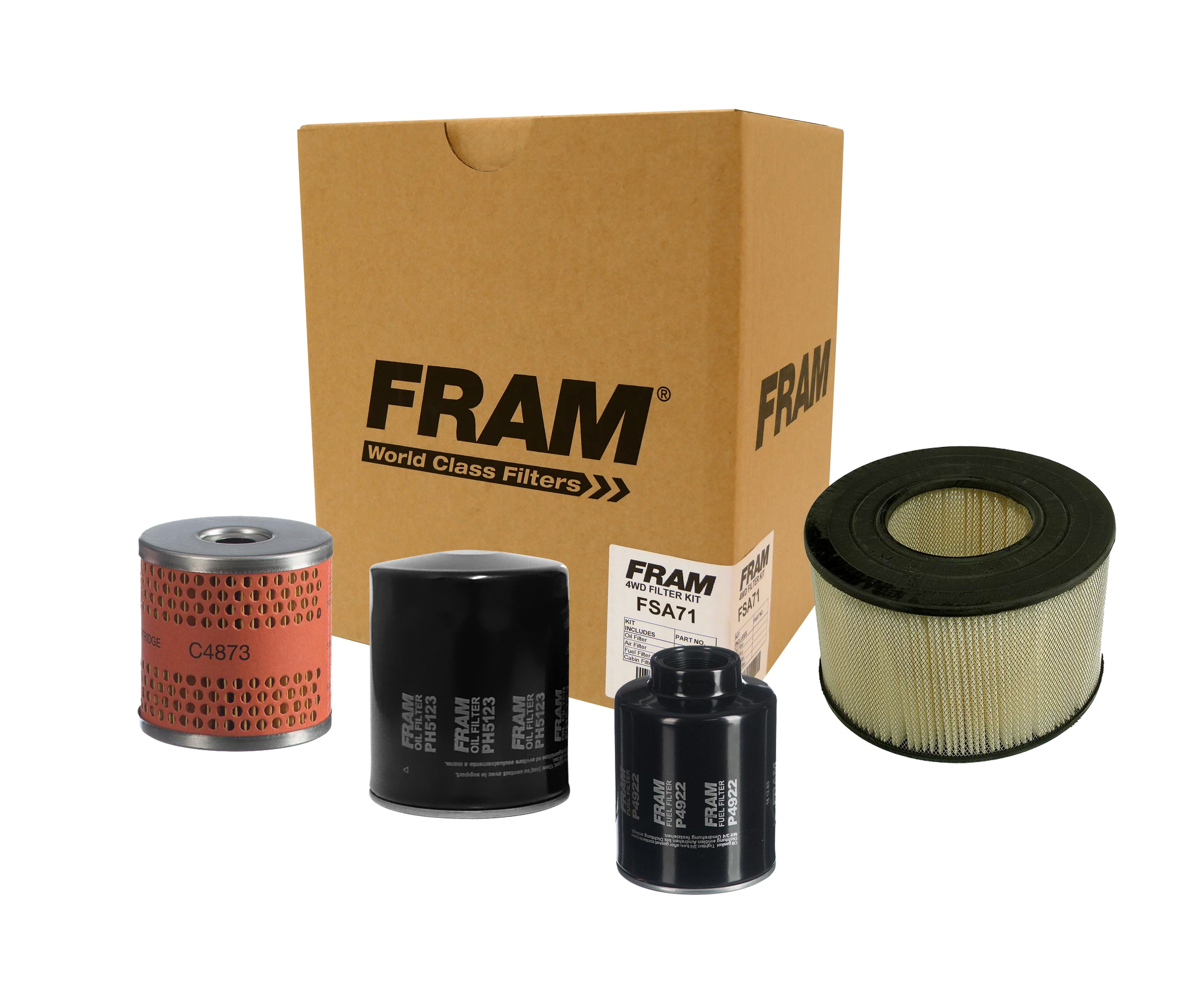 FRAM 4wd Filter Kit for Toyota Landcruiser HZJ7