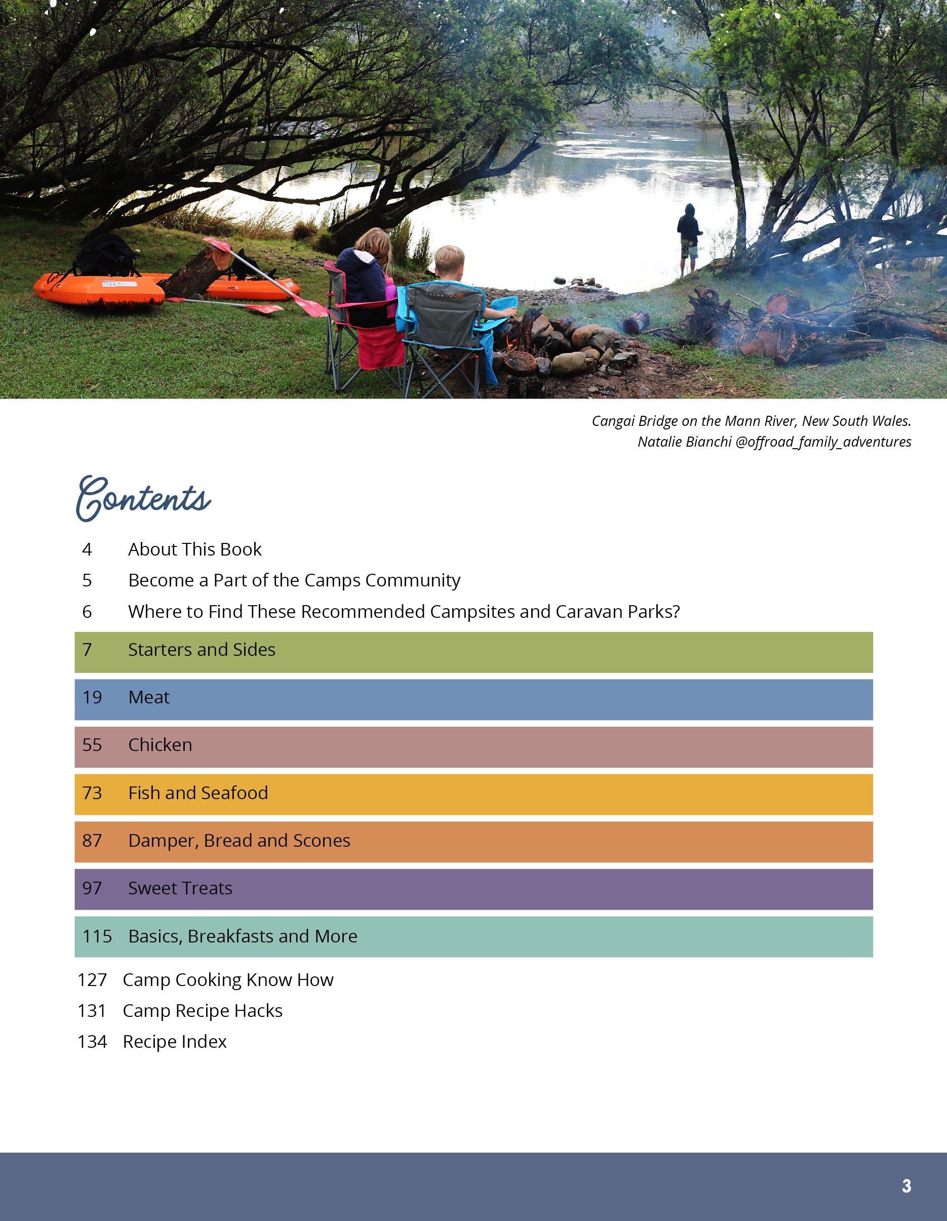 The Camps Australia Wide Community Cookbook | Camps Australia Wide