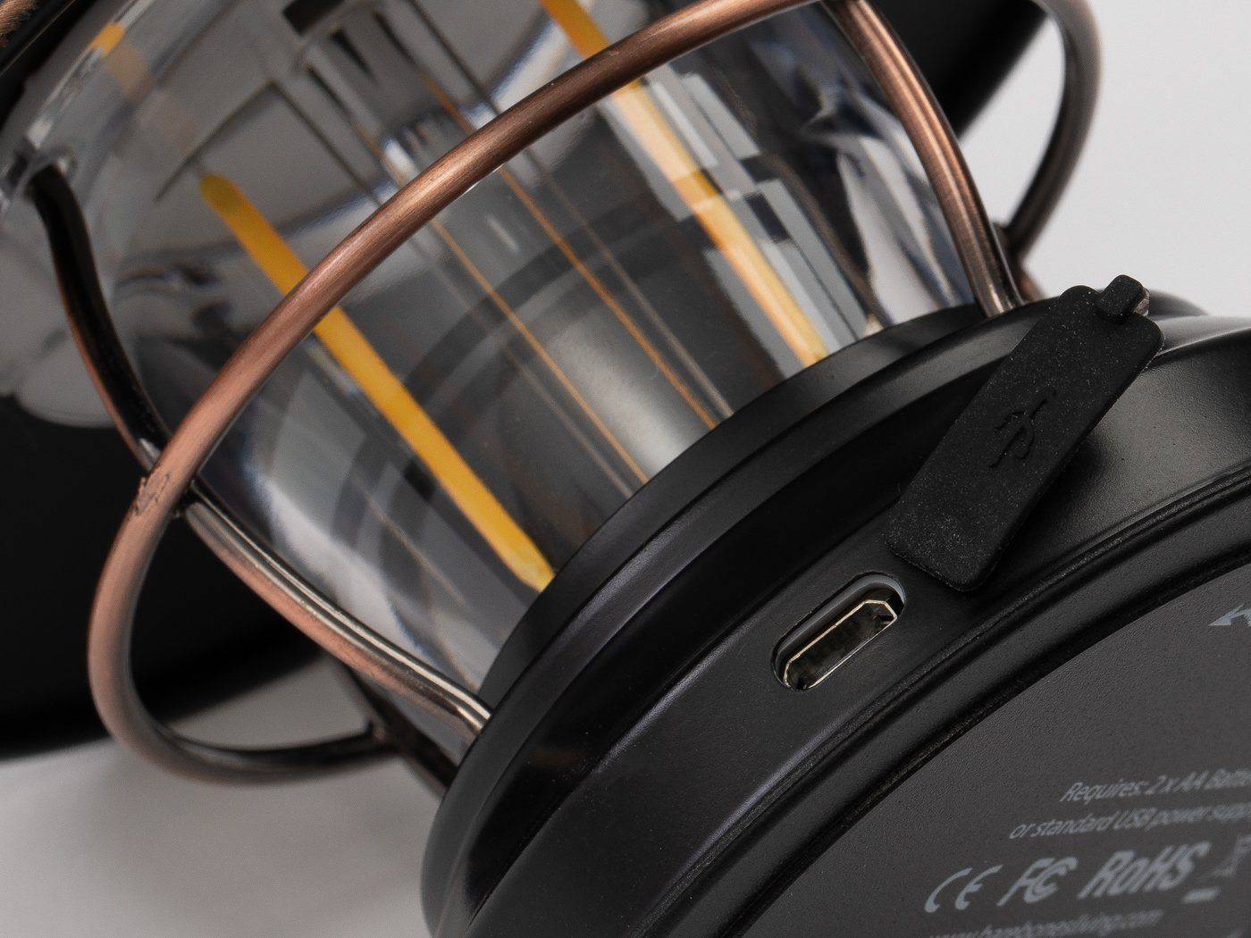 Barebones Edison Mini Lantern (Bronze) | Barebones