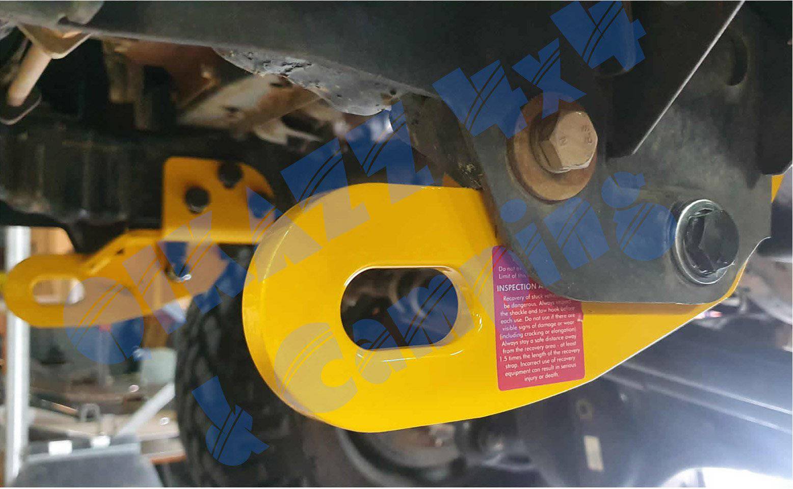 Roadsafe 4wd HD Recovery Tow Point Kit for Nissan Patrol GQ & GU - RPPAT05 Y60 Y61 | Roadsafe