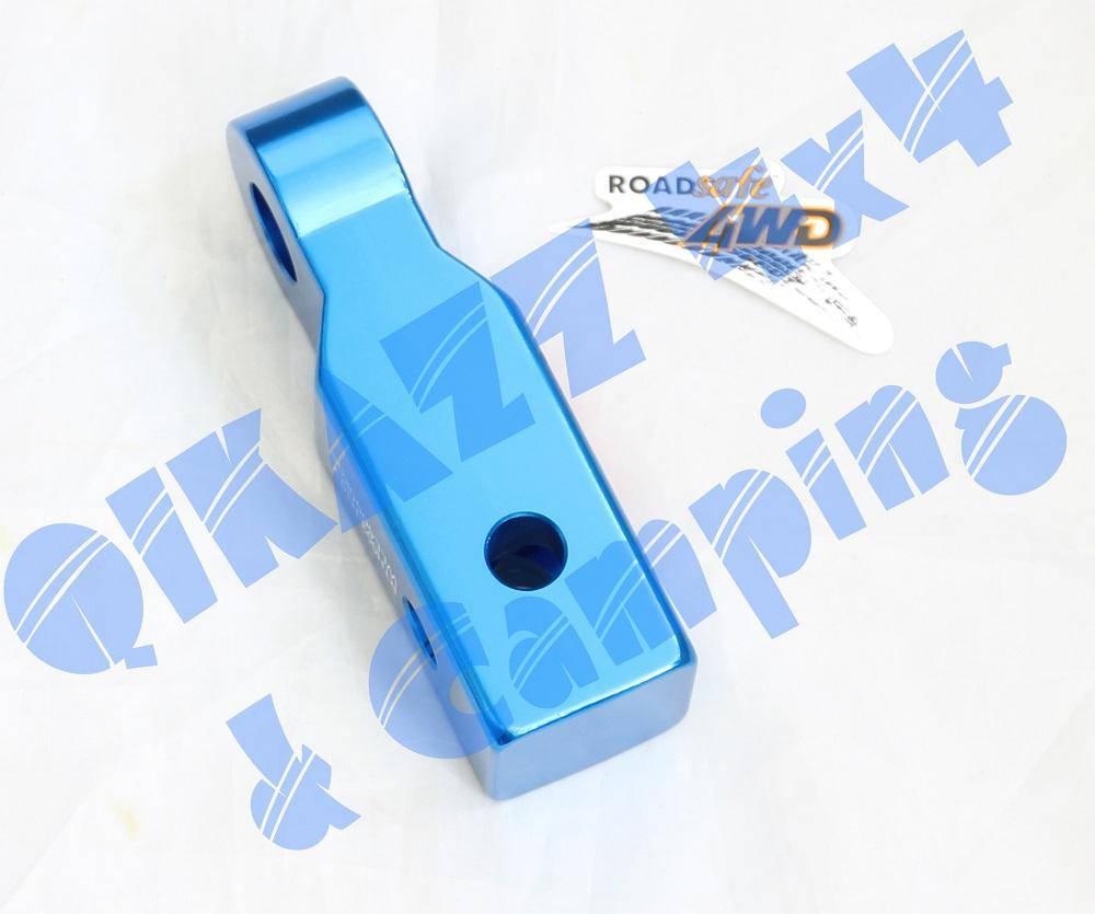 Roadsafe 4wd BLUE Alloy Rear Recovery Hitch + Shackle | Roadsafe