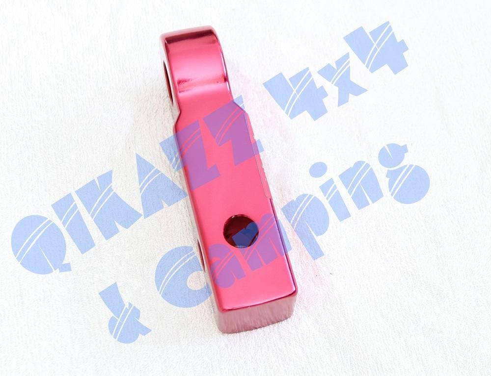 Roadsafe 4wd RED Alloy 40x40mm Rear Recovery Hitch + Shackle | Roadsafe