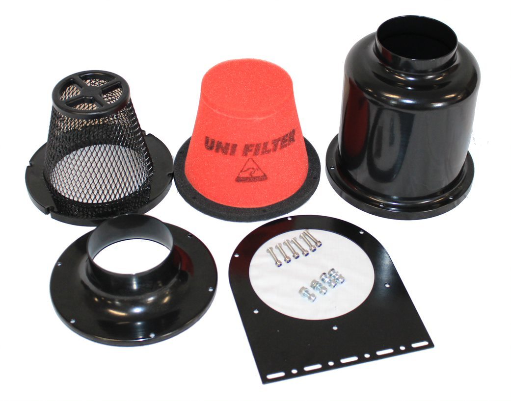 Unifilter Rampod Powerbox 76mm / 3" Universal Airbox | Unifilter Australia