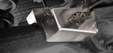 Blackhawk Rear Diff Lock Actuator Guard for Nissan Navara NP300 D23 SB065 | Roadsafe