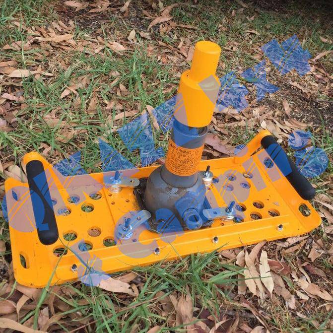 Roadsafe 4wd Bottle Jack Ram Base Plate "Big Boy" 205mm x 460mm - SB112 | Roadsafe