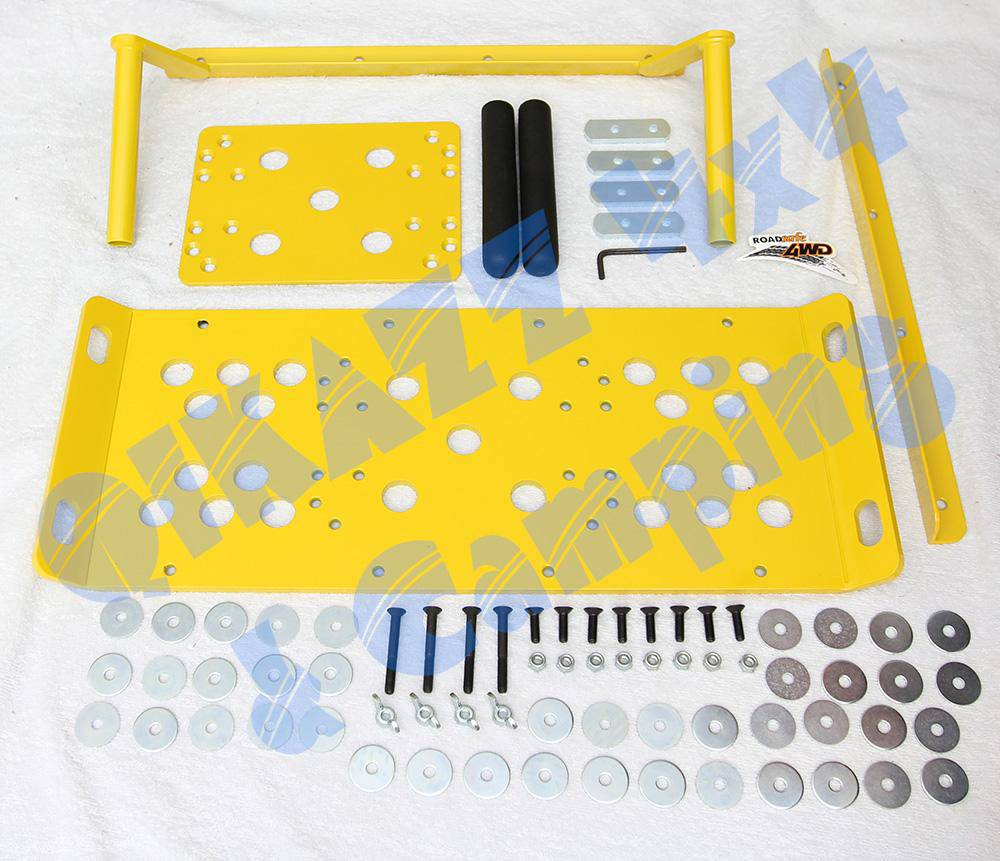 Roadsafe 4wd Bottle Jack Ram Base Plate "Big Boy" 205mm x 460mm - SB112 | Roadsafe