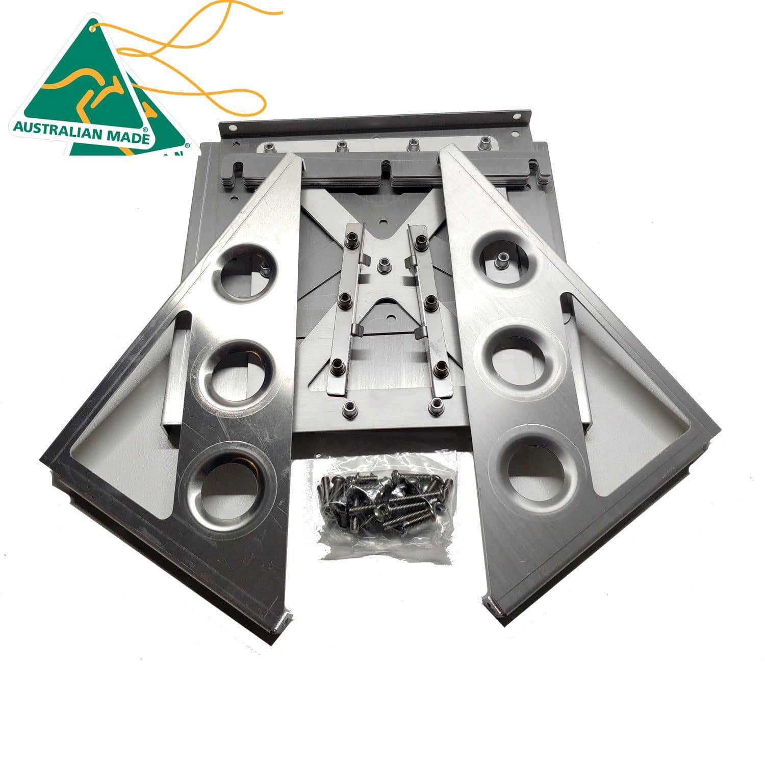 SMW Cargo Barrier / Canopy Mount for Original Travel Buddy Oven | Somerville Metal Works