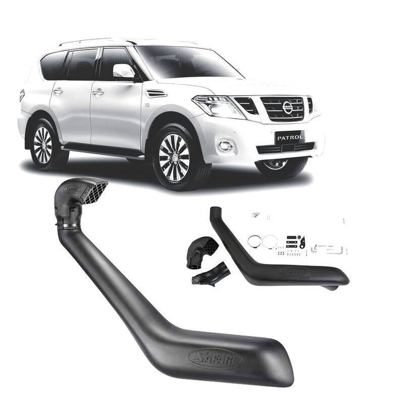 Safari Snorkel V-Spec Kit for Nissan Patrol Y62 VK56 2/10 On V6&V8 Petrol | Safari