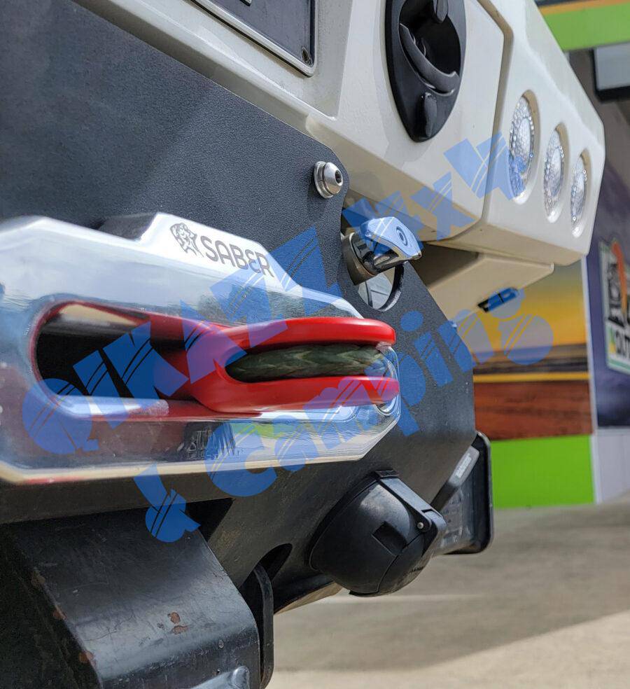 Saber Offroad 6061 Aluminium Spliced Winch Thimble – Cerakote Red | Saber Offroad