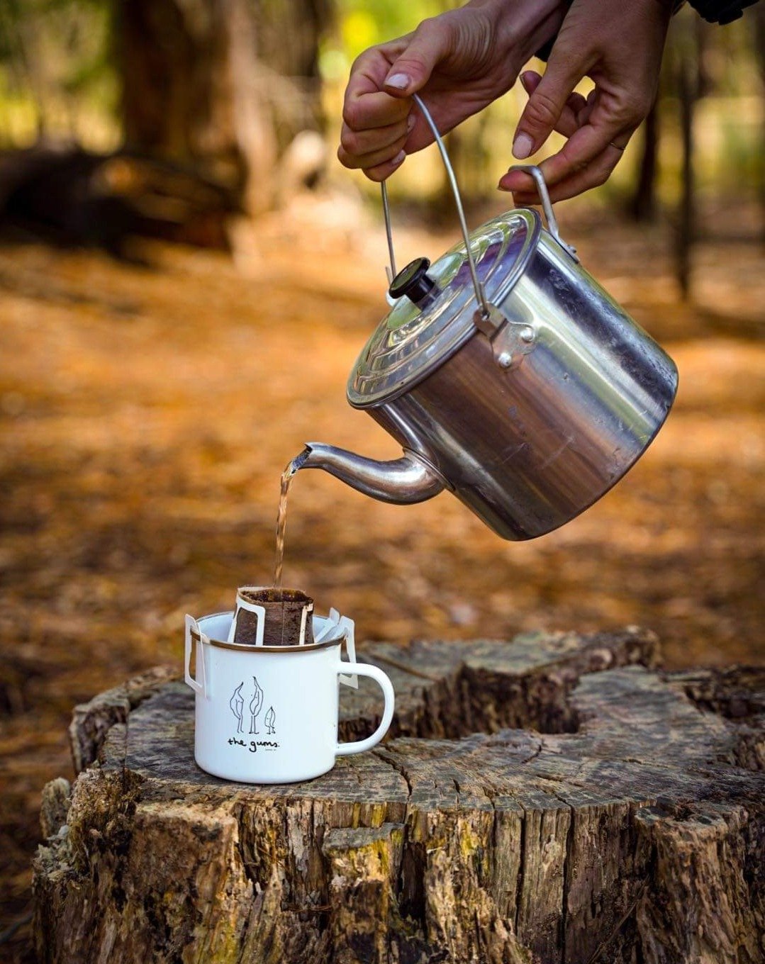 The Gums Coffee 10 Pack Drip Filters (5 x Red Gum Roast and 5 x Ironbark Roast) | The Gums Coffee