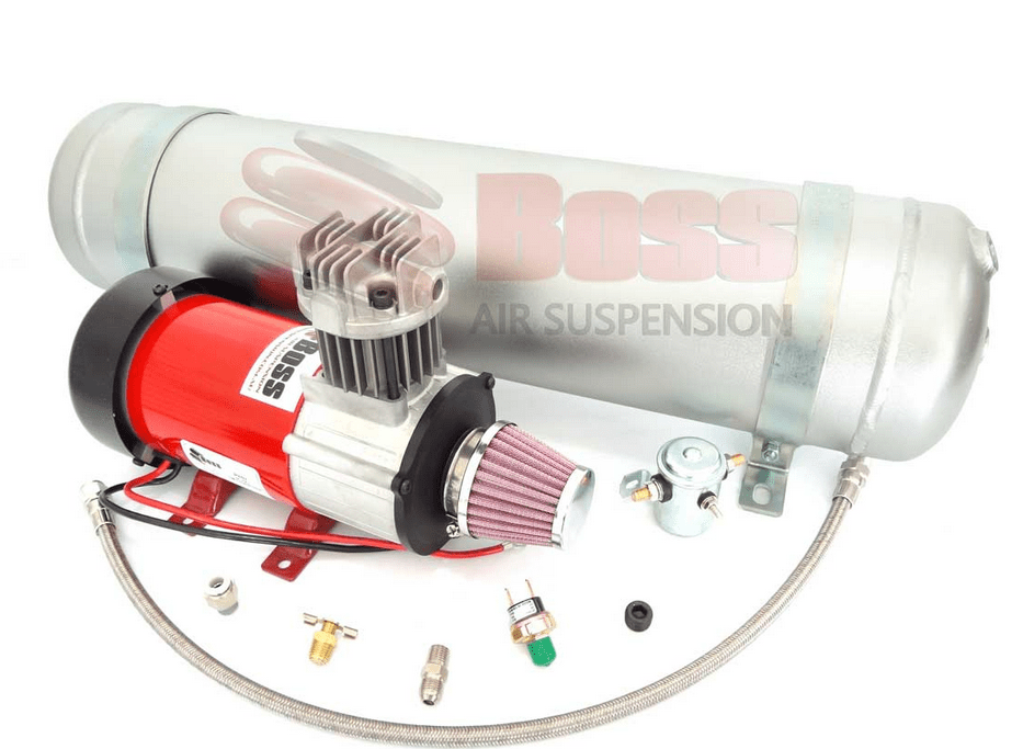 Boss Air Outback Air Pro 5 Kit - PX07 Compressor + 15 Litre Air Tank | Boss Air Suspension