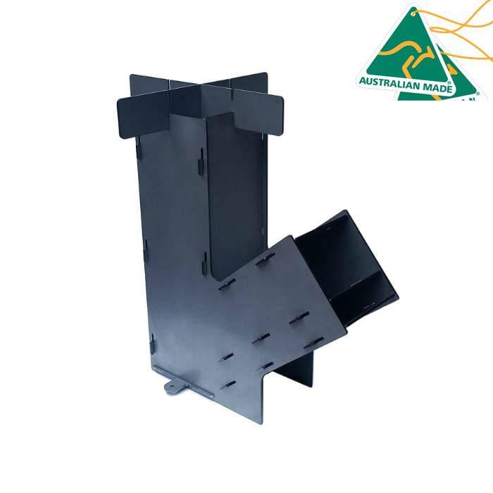Ezy Rocket Stove - Flat Packed and Aussie Made | Ezyspit