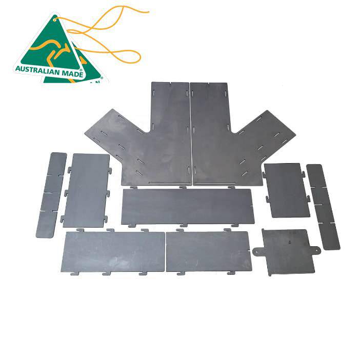 Ezy Rocket Stove - Flat Packed and Aussie Made | Ezyspit