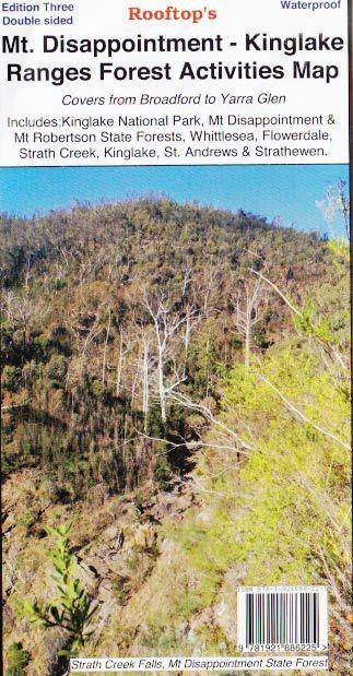 Rooftop's Mt. Disappointment Kinglake Ranges Forest Activities Map | Rooftop