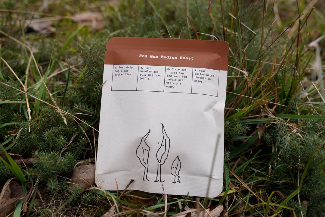 The Gums Coffee 10 Pack Drip Filters (5 x Red Gum Roast and 5 x Ironbark Roast) | The Gums Coffee