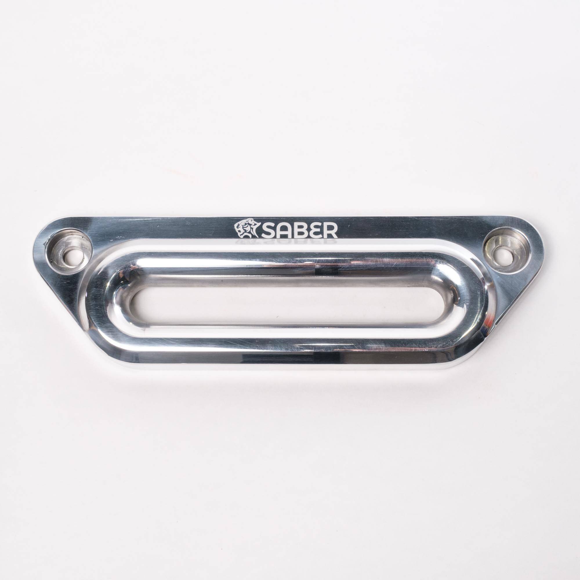Saber Offroad 6061 Aluminium Offset Fairlead – Polished Alloy | Saber Offroad