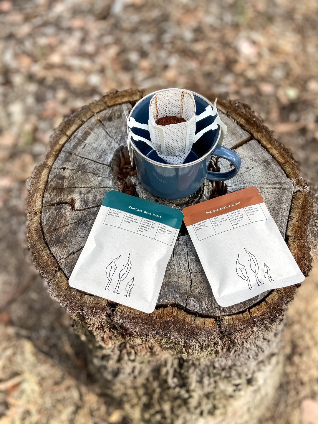 The Gums Coffee 10 Pack Drip Filters Ironbark Dark Roast | The Gums Coffee