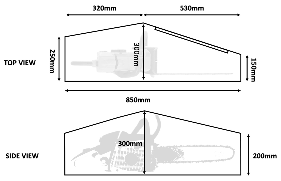 23Zero Chainsaw Bag | 23Zero