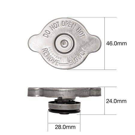 Tridon CB1390 Radiator Cap for Nissan GQ TD42, TB42, RD28, RB30, TB45, TB48 | Tridon