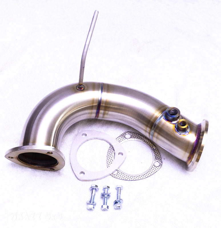Fusion Fab BMW E70 LCI N57 exhaust dump pipe for GQ & GU Engine Conversions