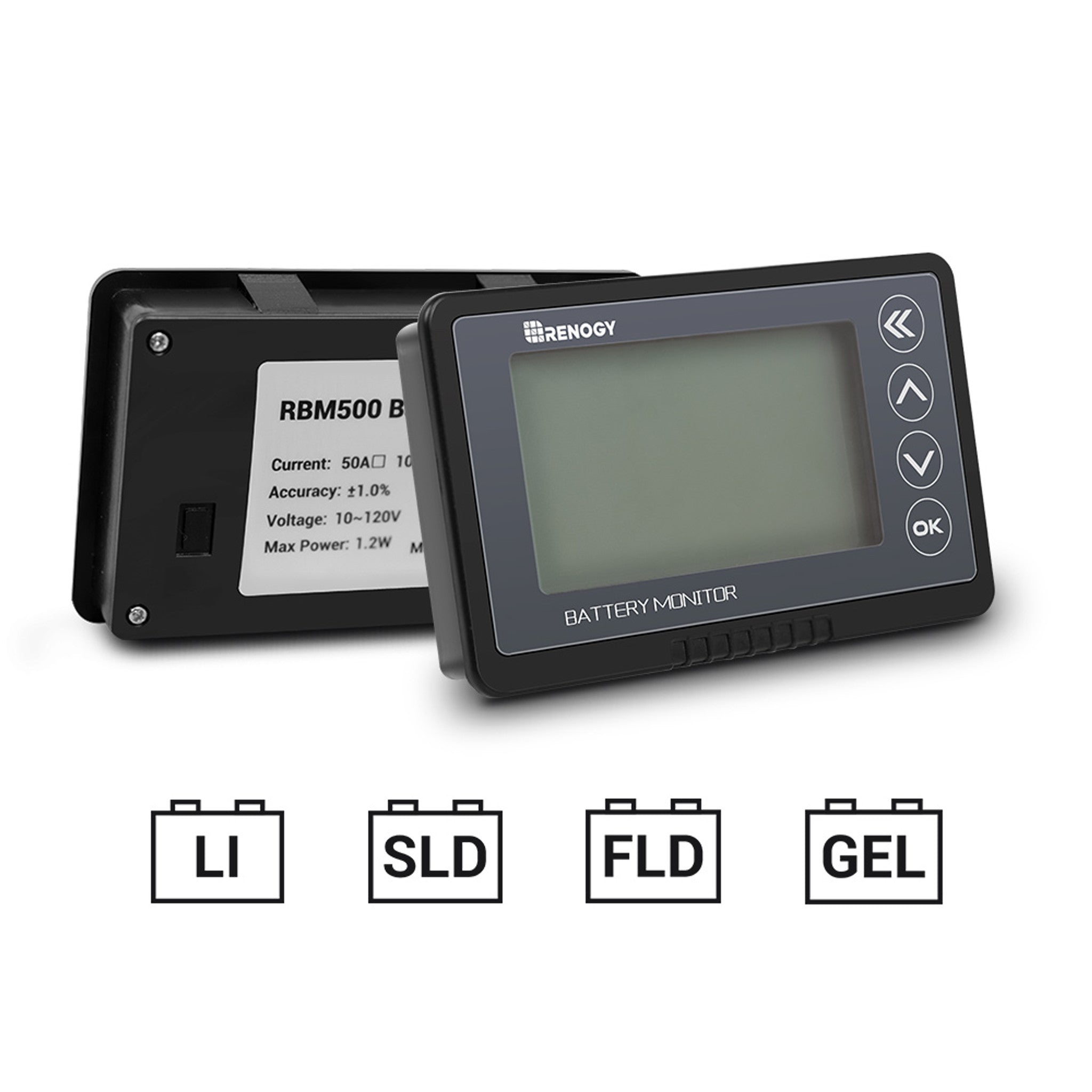 Renogy 500A Battery Monitor with Shunt