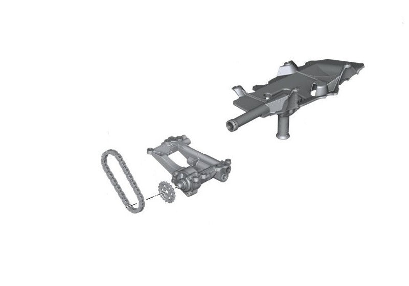 Genuine BMW Engine Oil Pump for M57N2 - 11417805815 | BMW
