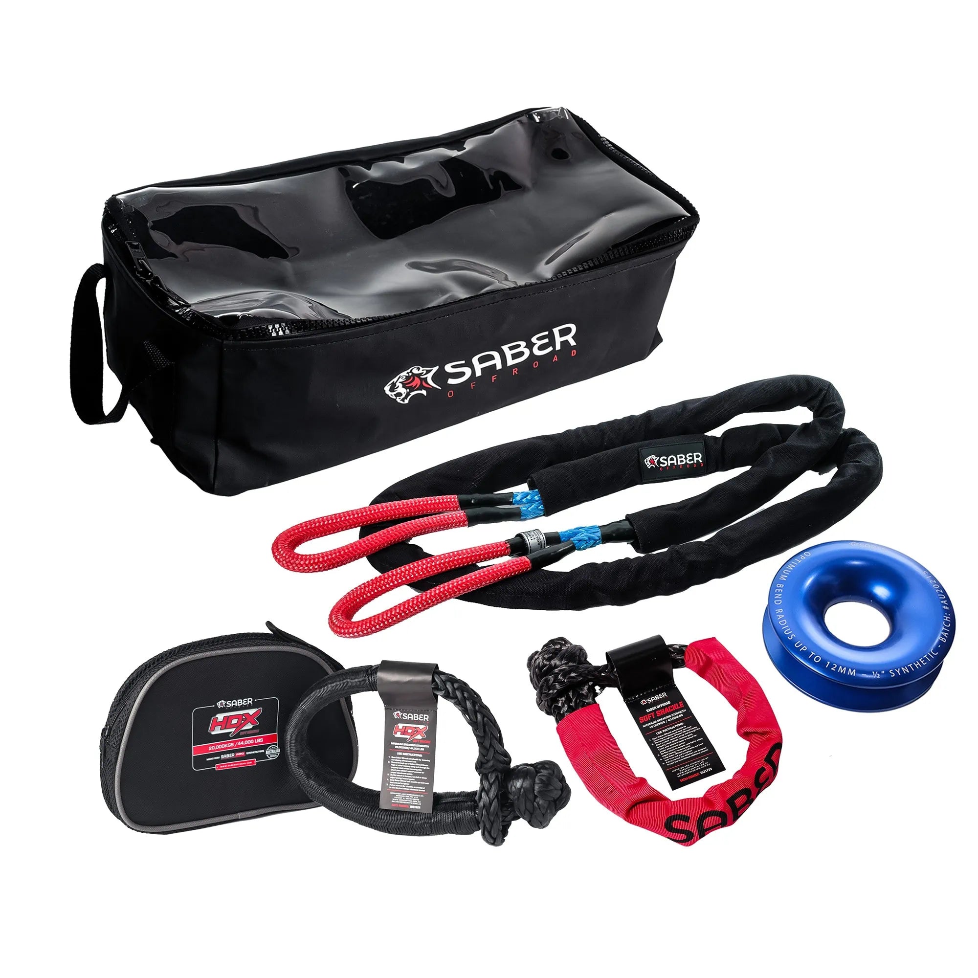 Saber Offroad Winch Recovery Kit