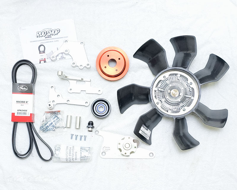 Eliteweld Barra Clutch Fan Kit suits Nissan Patrol