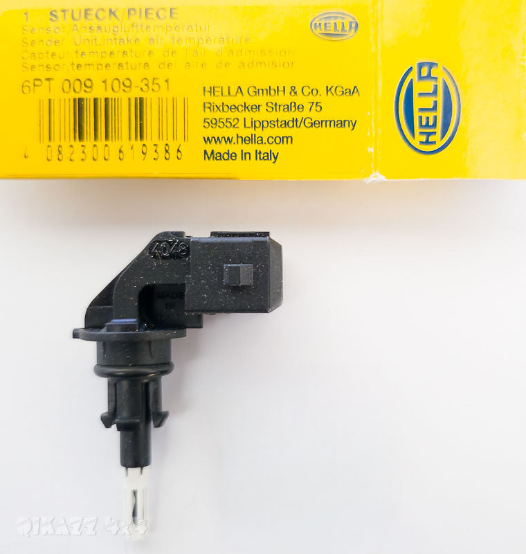 BMW Intake Air Temperature Sensor for M57N2 - Hella 13627792203 | Hella