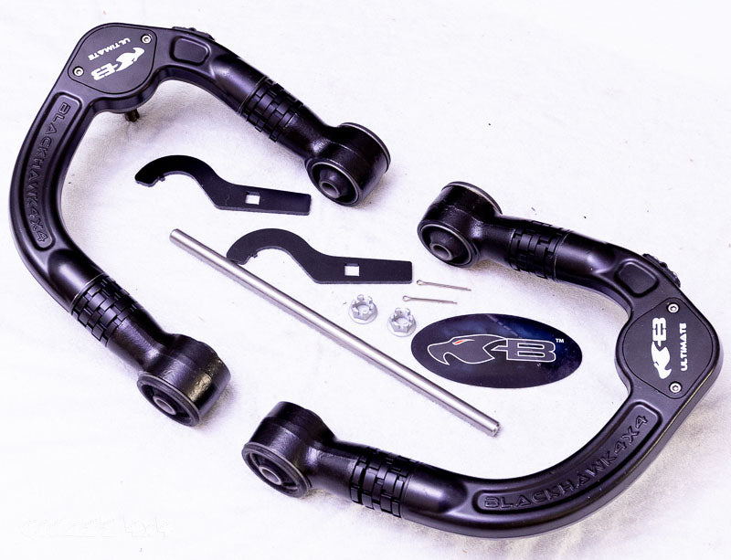 Blackhawk 4x4 ULTIMATE Adjustable Upper Control Arms for Toyota Landcruiser 200 Series | Roadsafe