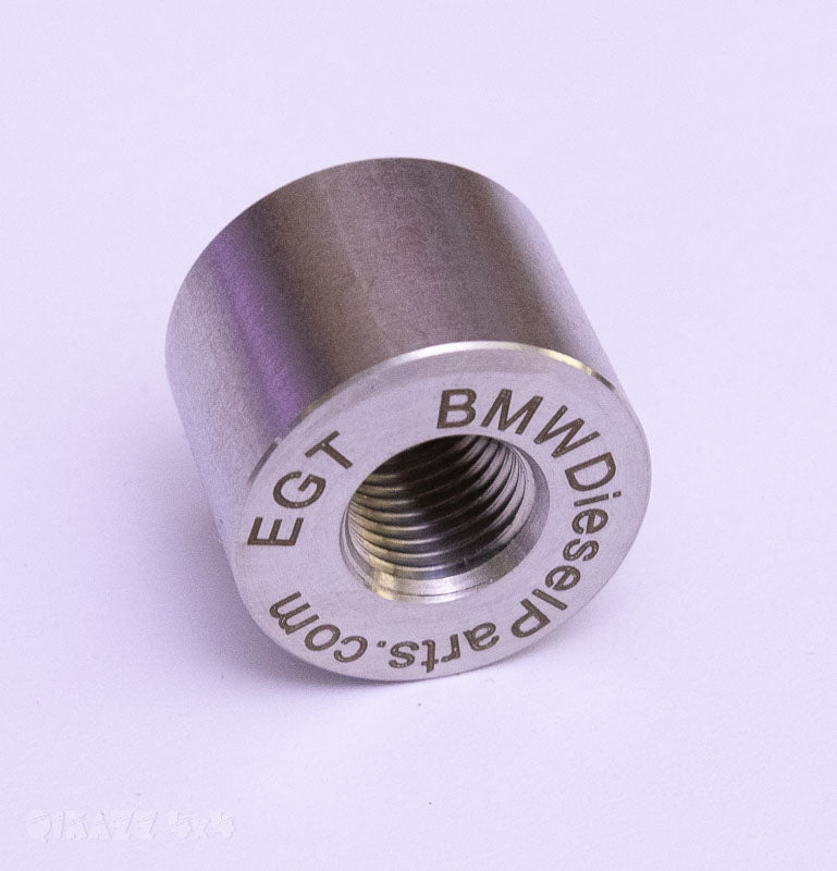 BMW N57 M57 304 Stainless Steel 12mm EGT Weld Bung