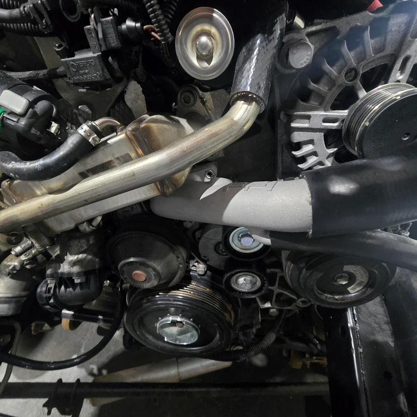 Fusion Fab BMW N57 Top Aluminium Radiator Hose Outlet