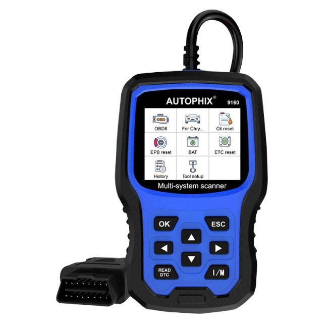 Autophix 9160 Jeep / Dodge / Ram / Chrysler OBDII Professional Diagnostic Tool