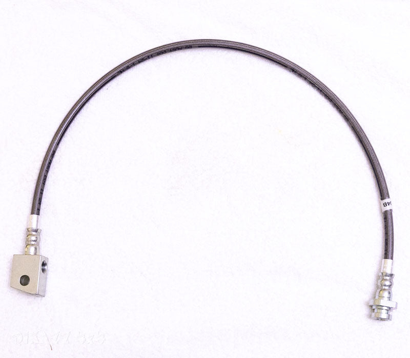 Braided Brake Line to suit GQ Patrol 5" - 6" Lift  - Rear Centre | QIKAZZ 4x4 & Camping