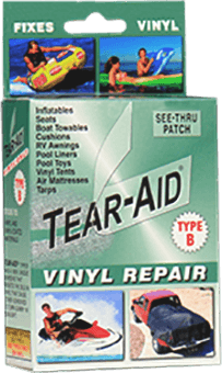 TEAR-AID Repair Patches - Vinyl Repair Patches - Type B - Green