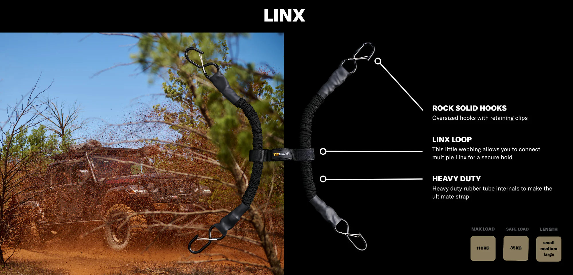 Tiegear Linx Small