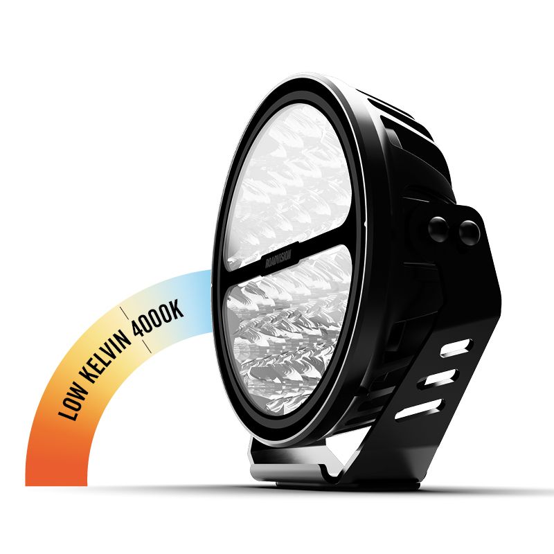 Roadvision RDL6901LKD 9 inch LED Driving Light Stealth Pro Low Kelvin Series