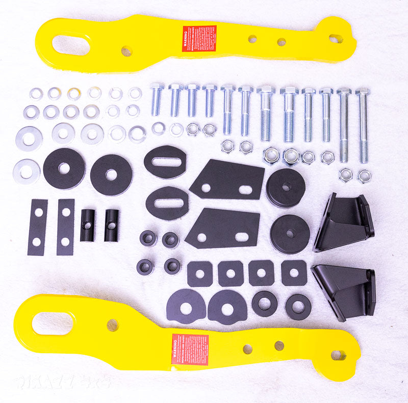 Roadsafe 4wd HD Recovery Tow Point Kit for Mitsubishi Pajero NM-NX (2001-2021)