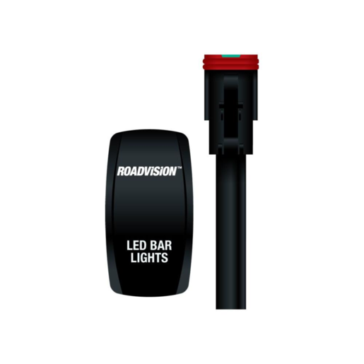 Roadvision LED Bar Light Wiring Harness 12/24V GEN2 +&- Switching with H4 & HB4 Piggy Back Connectors