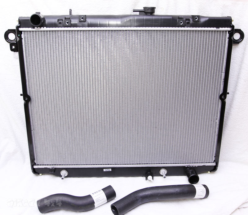 Adrad Alloy / Plastic Radiator for Toyota Landcruiser 100 Series Auto Diesel 00-07 HDJ100R