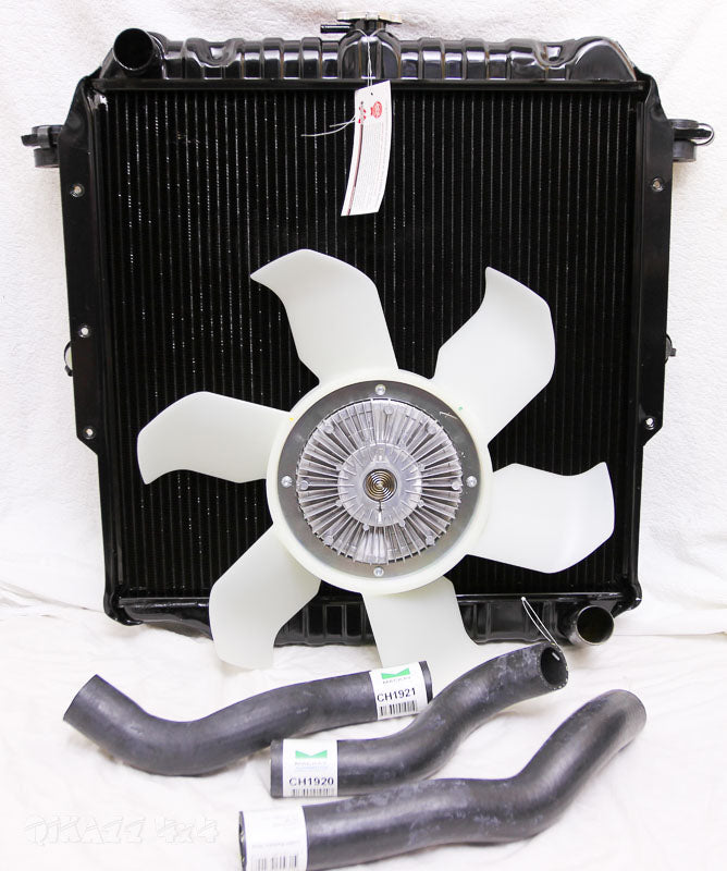 Adrad Brass / Copper Radiator for Toyota Landcruiser 79 Series Manual