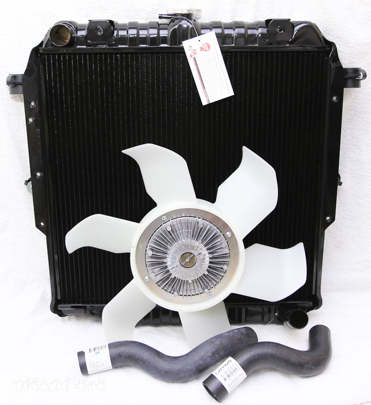 Adrad Brass / Copper Radiator for Toyota Landcruiser 70 Series Manual