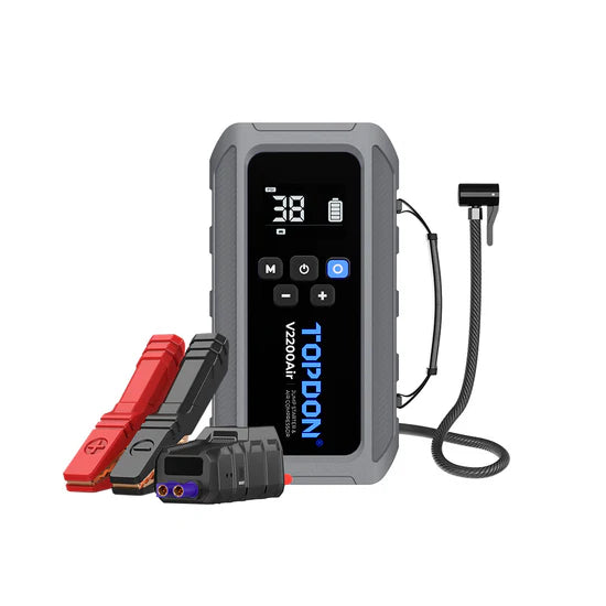 Topdon 2-In-1 Jump Starter and Tire Inflator V2200Air | Topdon