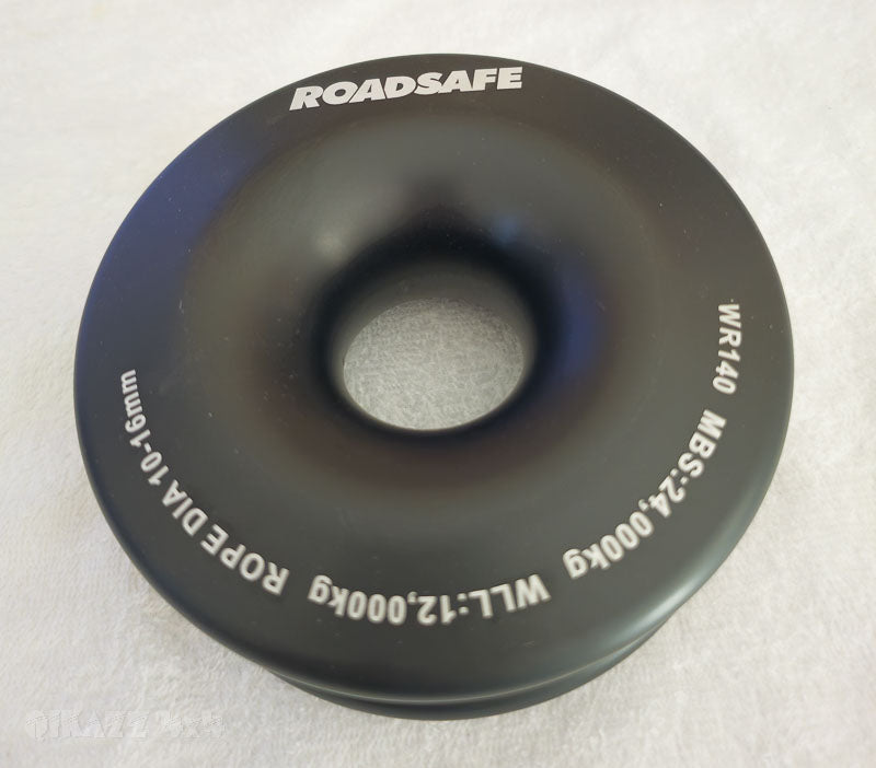 Roadsafe 4wd Recovery Winch Ring 140mm WLL 12,000kg - Black