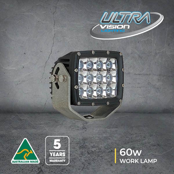 Atom 60 LED Work Lamp | Ultra Vision
