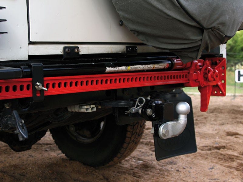 Land Rover Defender (1983-2016) Rear Bumper Bracket For Hi-Lift Jack 1.2m