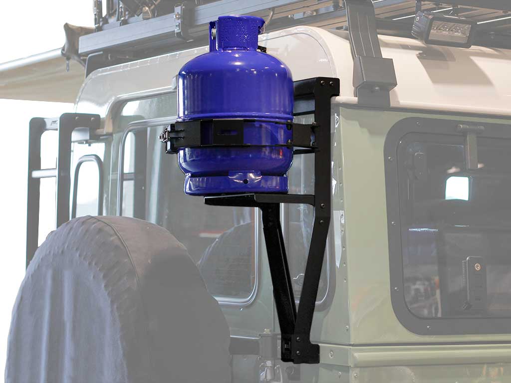 Land Rover Defender 90/110 Single Gas Bottle Bracket | Front Runner