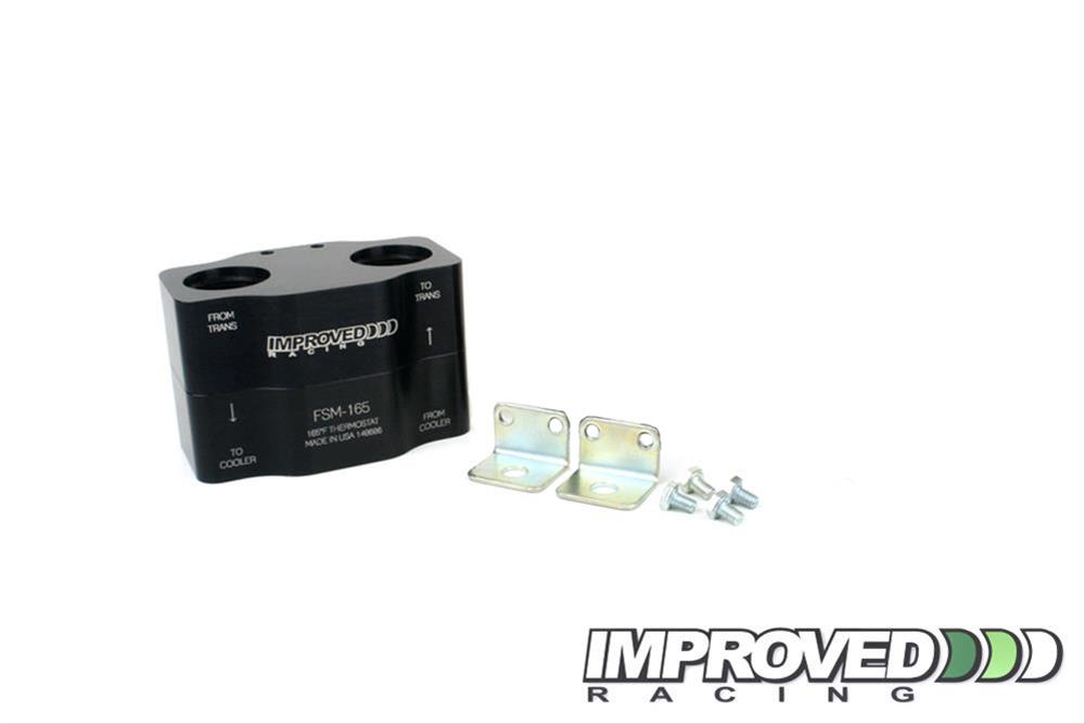 Improved Racing 6HP & 8HP High-Flow Engine & Transmission Oil Cooler Thermostat w/AN8 fittings