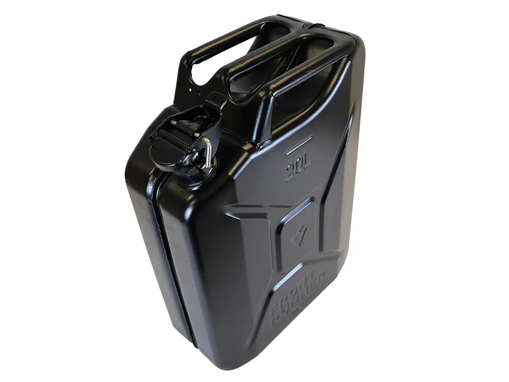 20l Fuel Jerry Can - Black Steel Finish